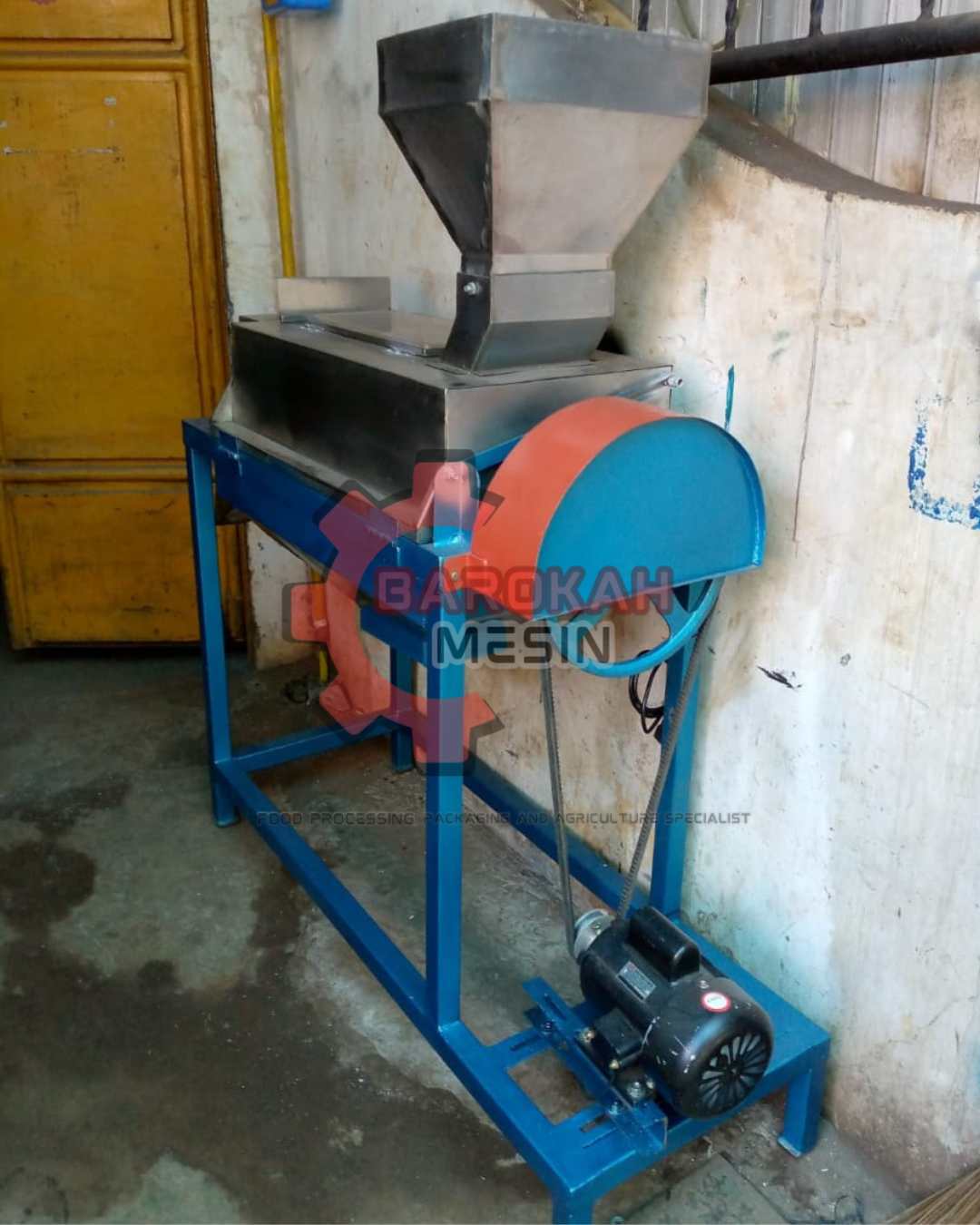 mesin pengupas kulit ari kacang tanah