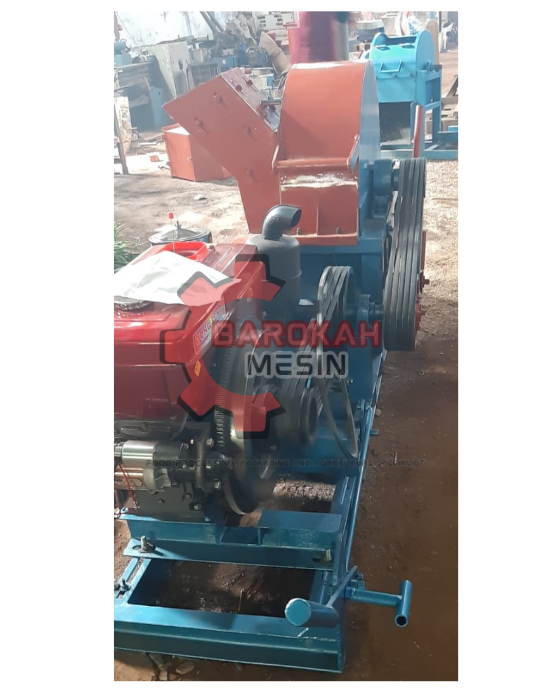 mesin penghancur kayu